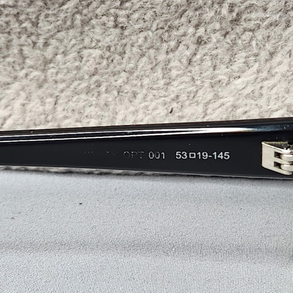 Saint Laurent Eyeglasses SL316 Betty 001 Black Oval Square 53-19-145 Frames Only - Picture 14 of 15